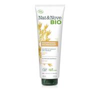NAT&NOVE BIO - Shampoing Hydratant pour Cheveux Secs, Douceur de l’Avoine Bio (Tube 200mL) - Le Lot De 3