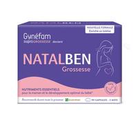 Gynefam Natalben Grossesse - Boite de 90 capsules (3 mois)