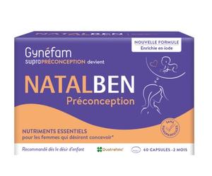 Natalben Préconception 60 Capsules