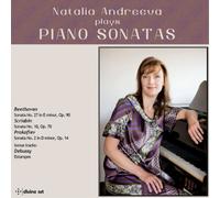 Natalia Andreeva Natalia Andreeva Plays Piano Sonatas (CD) Bonus Tracks Album