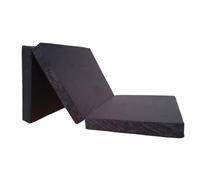 Natalia Spzoo Matelas d'appoint Pliant 198 x 80 x 10 cm - Choix des Couleurs (Noir 0001)