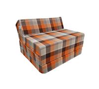 Natalia Spzoo Matelas lit Fauteuil futon Pliable Pliant Choix des Couleurs - Longueur 200 cm (004)