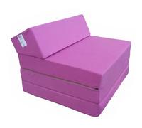 Natalia Spzoo Matelas lit Fauteuil futon Pliable Pliant Choix des Couleurs - Longueur 200 cm (1227-rose Vif)