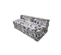 Natalia Spzoo Matelas pliant sofa pour adultes et enfants, choix des couleurs 200 cm de long sélection des couleurs Paris