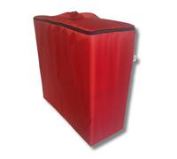 Natalia Spzoo Sac de Protection résistant à l'eau pour Le Matelas Pliable chauffeuse (Rouge, pour Matelas 200x70x10cm)