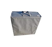 Natalia Spzoo Sac de rangement pour matelas d’appoint pliable, multi-usages (pour matelas 195x65x10cm, Gris)