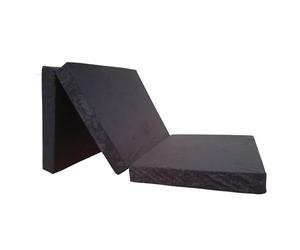 Natalia Spzoo Une chauffeuse Pliable 190 x 90 x 8 cm (Noir 0001)