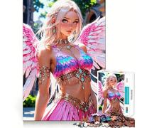 Natalia Superbe Puzzle de 1000 pièces représentant Un Ange d'anime, idéal pour Les Adolescents Un Cadeau Original et Amusant ! (50x75cm)