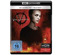 V WIE VENDETTA-NATALIE PORTMAN,HUGO WEAVING,STEPHEN REA 2 ULTRA HD BLU-RAY NEUF