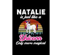 Natalie's Magical Unicorn Diary: A Cute Rainbow Journal for Girls Named Natalie Who Love Unicorns and Dream Big!