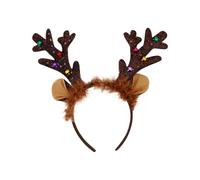 Natalizia | Per Capelli Natalizia | Per Capelli Con Corna Di Renna | Per Matrimoni, Viaggi, Vacanze, Campeggio, Barbecue, Feste, Riunioni, In Giardino