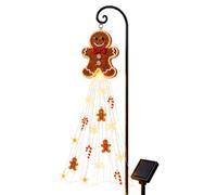 Natalizie Con Picchetto | Pan per Illuminazione | Luce Solare da Percorso per Proprietari di Casa Giardinieri Paesaggisti Viali Ingressi Prato Patio Deck Aiuola