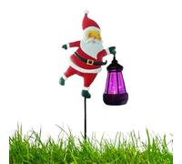 Natalizie - Lampe de sol pour décorations de Noël dans le jardin - Noël à énergie solaire | Pour Jardin Chemin Avenue Patio Paysage Cour Ferme