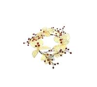 Nataluna Brodé Or Guirlande Ronde, comme Photo, Unique