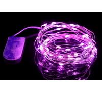 Nataluna Fuxia 40 microLED à Batt. 4 m U.Intérieur, comme Photo, Unique