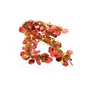 Nataluna Guirlande Fil DEC.Rouge 12 x 2 m 616311, comme Photo, Unique