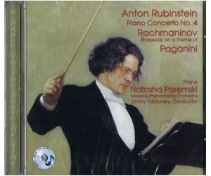 Natasha Paremski - Rubinstein : Piano concerto n° 4 / Rachmaninov : Rhapsody on a theme of Paganini