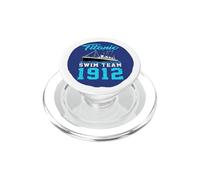 Natation 1912 Titanic Swim Team Swimmer PopSockets PopGrip pour MagSafe