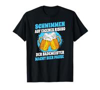 Natation à vos propres risques. Le championnat fait pause. T-Shirt
