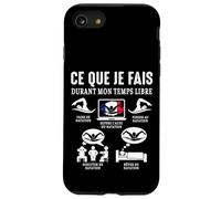Natation ce Que Je Fais Piscine Nageur Nager Humour Coque pour iPhone SE (2020) / 7/8