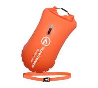 Natation en eau libre - Flotteur léger et visible pour un entraînement sûr | Entraînez-vous à la traîne pour un entraînement de natation sûr avec ceinture de taille réglable, mouillé et gonflable