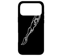 Natation Fille Nageuse Dos crawlé Filles Coque pour iPhone 17 Pro Max