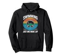 Natation Just One More Lap Swim Entraînement d'athlète Sweat à Capuche