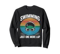 Natation Just One More Lap Swim Entraînement d'athlète Sweatshirt