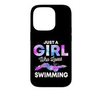 Natation Nageuse Crawl Brasse Papillon Amoureux Nageur Coque pour iPhone 14 Pro