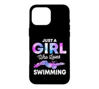 Natation Nageuse Crawl Brasse Papillon Amoureux Nageur Coque pour iPhone 16 Pro Max