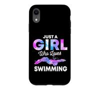 Natation Nageuse Crawl Brasse Papillon Amoureux Nageur Coque pour iPhone XR