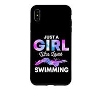 Natation Nageuse Crawl Brasse Papillon Amoureux Nageur Coque pour iPhone XS Max