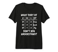 Natation Swimmer What Part Don't You Understand Design T-Shirt Haut de Gamme