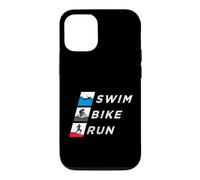 Natation Vélo Course Triathlète Endurance Train Triathlon Entraînement Coque pour iPhone 12/12 Pro