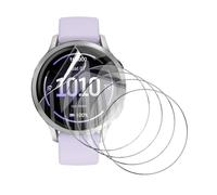 Natbok 5 Pièces Protection écran Garmin Venu 4 41mm/Venu 3s 41mm Anti-Rayures et Sans Bulles,HD Clear TPU Flexible Film,Compatible avec Lecteur d’Empreinte,Facile à Installer Gamin Venu 4 Protection