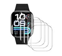 Natbok 5 Pièces Soft Protection écran pour Xiaomi Redmi Watch 6 Lite | Anti-Rayures, Sans Bulles, TPU Flexible Film, Facile à Installer, Redmi Watch 6 Lite Protection D'écran