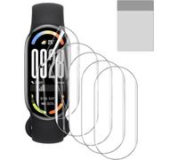 Natbok 5 Pièces Soft Protection écran pour Xiaomi Smart Band 10 1.72" | Anti-Rayures, Sans Bulles, TPU Flexible Film, Facile à Installer, Xiaomi Mi Smart Band 10 Protection D'écran