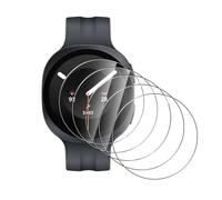 Natbok 5 Pièces Verre Trempé pour Samsung Galaxy Watch 9/8/7/6/FE 44mm, [Sans Bulles] [Anti-Rayures] Protection D'écran HD Transparent Verre pour Samsung Watch 9 44mm, Facile à Installer