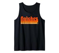 Natchez, style rétro des années 80 Mississippi Débardeur
