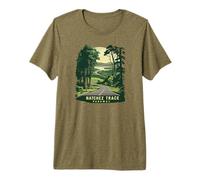 Natchez Trace Parkway, dans la forêt du Mississippi T-Shirt Haut de Gamme