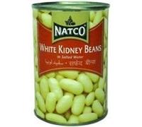 Natco - 2 x Conserve de haricots blancs à l'eau salée - 400g