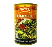 Natco - Curry Undhiu - lot de 2 boîtes de 450 g