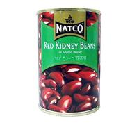 Natco - Haricots rouges - lot de 2 boîtes de 400 g