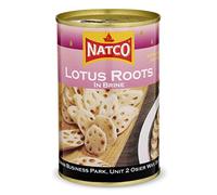 Natco - Lotus Roots (en saumure) - 400 g - Lot de 2