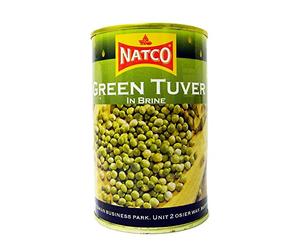 Natco - Pois d'Angole verts - lot de 2 boîtes de 400 g