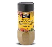 Natco - Poudre de curry de Madras - 100 g - Lot de 4