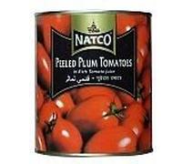 Natco - Tomates roma pelées dans leur jus - 2 x 400 g