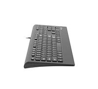 Natec Clavier Barracuda – USB – US – Noir