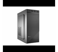 NATEC Cabassu G2 Midi Tower Noir - Boîtier PC ATX/micro ATX/Mini-ITX, 3x3.5", 3x2.5", USB 3.2 Gen 1, Vent. 120mm+80mm, 360x403x414mm