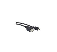 Natec câble usb otg (af) pour micro usb (bm), 0,15 m, blister nka-0614